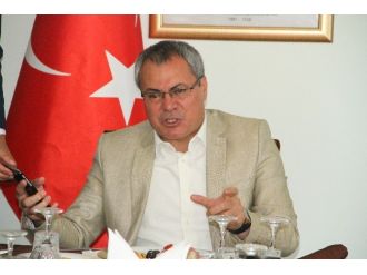 Vali Deniz, Basınla Bir Araya Geldi