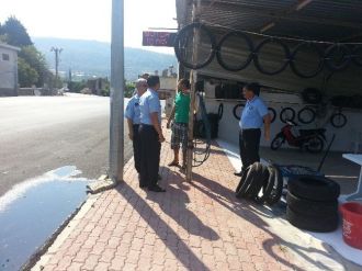 Kumluca’da Kaldırım İşgaline Ceza