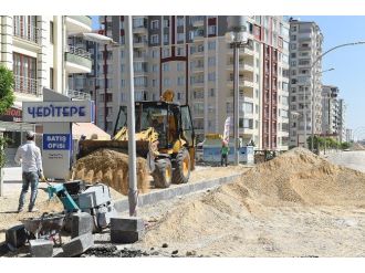 Fahri Kayahan’da Cadde Ve Sokak Düzenleme Çalışmaları