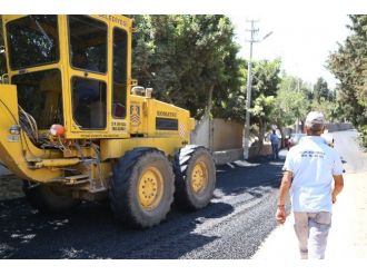 Bodrum’da Asfaltlama Çalışmaları Sürüyor