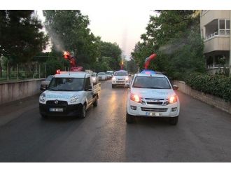 Haliliye’de 24 Saat İlaçlama Hizmeti