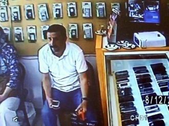 Telefon Hırsızı Güvenlik Kamerasında