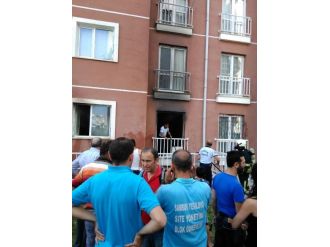 Mültecilerin Kaldığı Evde Yangın Çıktı