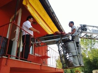 Çaycuma İtfaiyesi’nden Yaralı Kurtarma Tatbikatı