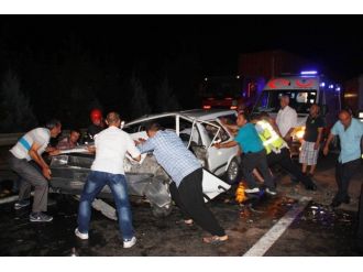 (Özel Haber) Tem’de Trafik Kazası: 6 Yaralı