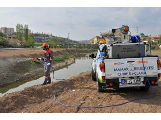 Mamak’ta Haşere Mücadelesi Devam Ediyor