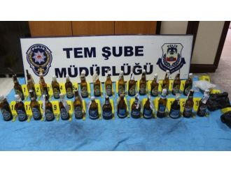 Siirt’te 30 Molotof Kokteyli Ele Geçirildi