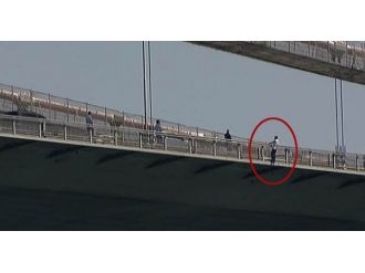 Boğaziçi Köprüsü’nde İntihar Girişimi