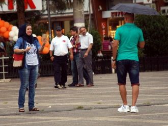 Yaz Sıcağında Serinleten Yağmur