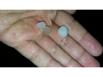 Yenice’de Dolu Yağdı