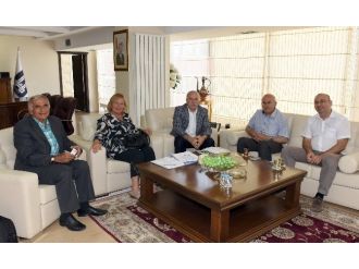 Türkiye Sağlıklı Kentler Birliği’nden Başkan Sekmen’e Ziyaret