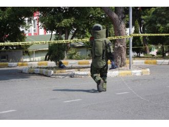 Fünye İle Patlatılan Şüpheli Çantadan Simit Çıktı