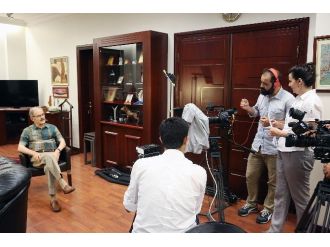 Brıtısh Councıl’den Büyükerşen’e Söyleşi Ziyareti