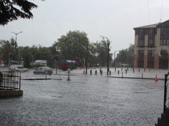 Ordu’da Yağmur Hayatı Olumsuz Etkiledi