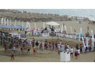 Burhaniye’de Uluslararası Plaj Voleybolu