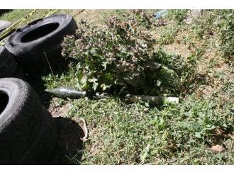 Teröristlerin Düşürdüğü Roketatar Patlatılarak İmha Edildi