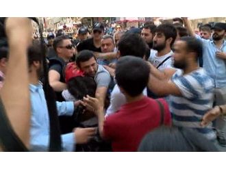 Galatasaray Meydanı’ndaki İzinsiz Gösteride Arbede