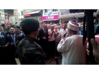 Erdoğan Şehidin Cenaze Namazına Katıldı