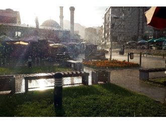 Gümüşhane’ye 46 Gün Sonra Yağmur Yağdı