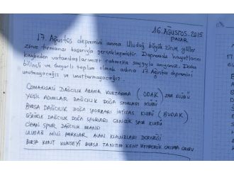 Bursalı Dağcılar Depremde Ölenleri Uludağ’ın Zirvesinde Andılar