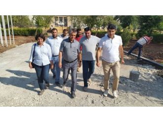 Anlı, Anıt Park’taki Çalışmaları Kontrol Etti