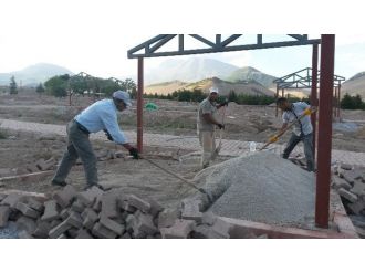 Develi’de Aksu Mesire Alanı Yıl Sonuna Hazır