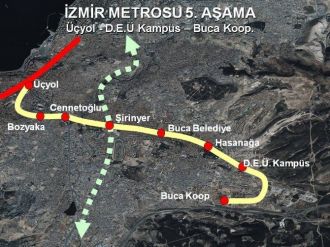 Buca Metrosu İçin İlk İhale Yapıldı