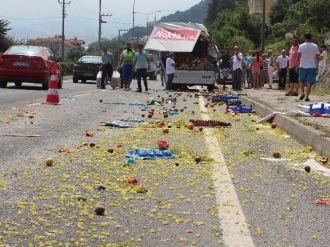 Ordu’da Zincirleme Kaza: 1 Yaralı