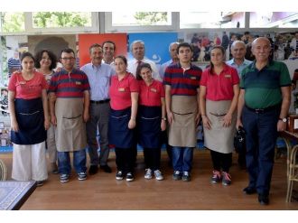 Tepebaşı Kaymakamı Ve Müftüsü Gökkuşağı Kafe’de