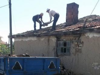 Hayırseverlerin Desteği İle Köy Fırınında Tadilat