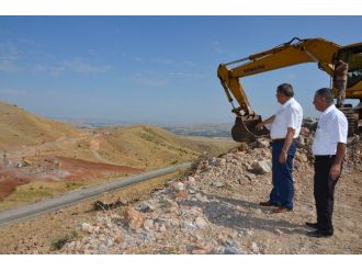 Başkan Gürkan, Konkasör Tesisi Alanında İncelemede Bulundu