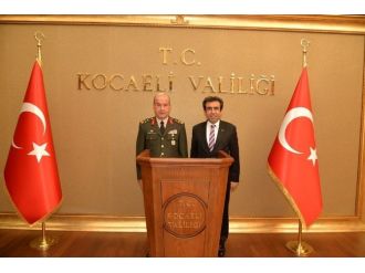 Vali, Korgeneral Daysal’ı Kabul Etti