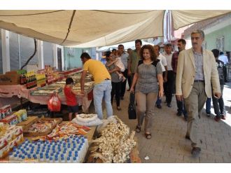 Derik’te İlk Defa Semt Pazarı Kuruldu