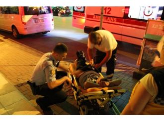 Zonguldak’ta Alkollü Kişi Hastanelik Oldu