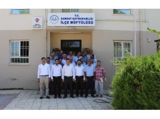 Samsat Kaymakamı Din Görevlileri İle Buluştu