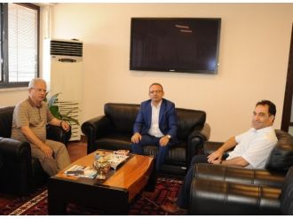 Kaymakam Öner, Rektör Özdemir’i Ziyaret Etti