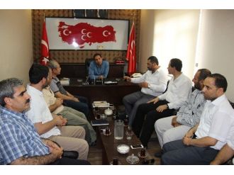 Şanlıurfa’daki Stk’lardan Mhp’ye Ziyaret