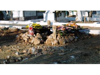 Öldürdüğü Karısıyla Yan Yana Defnedildi!