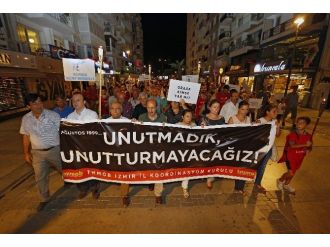 17 Ağustos Felaketi İzmir’de Unutulmadı