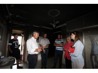 Başkan Yaralı Acılı Aileye Sahip Çıktı