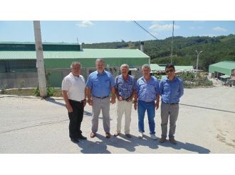İzmit Belediyesi Görevlileri Modern Tesislerde İnceleme Yaptı