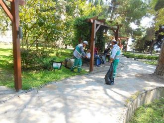 Kültür Tepesi’nde Bakım Yapıldı