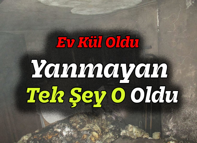 Ev Kül Oldu Yanmayan Tek Şey O Oldu