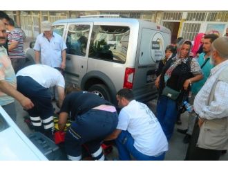 Otomobilin Çarptığı Yaya Yaralandı