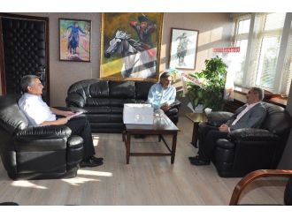 Başkan Çelikcan’dan Yüreğir Kaymakamına Ziyaret