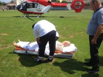 Eski Vekil Ambulans Helikopterle Ankara’ya Sevk Edildi