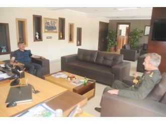 Albay Taşkın’dan Belediye Başkanı Akdoğan’a Ziyaret