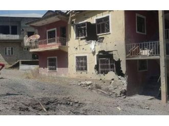 Top Mermisi Evin Önüne Düştü !