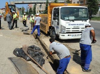 Altınordu’da Rögarlar Temizleniyor