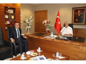 Vergi Daire Başkan Vekili Tekin Gaib’i Ziyaret Etti